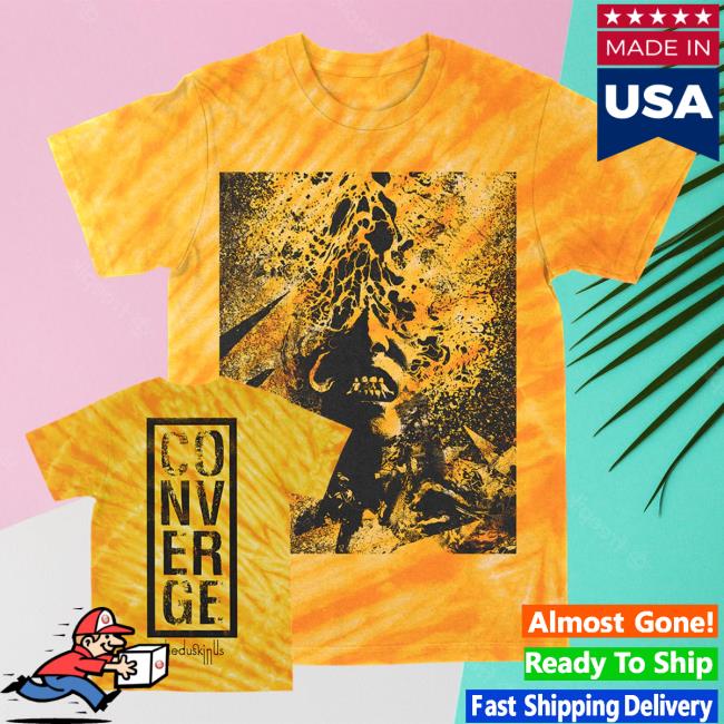 Official Death Wish Store Deathwish Inc Converge Beautiful Ruin Gold Tiger Stripe Shirts Deathwishinc