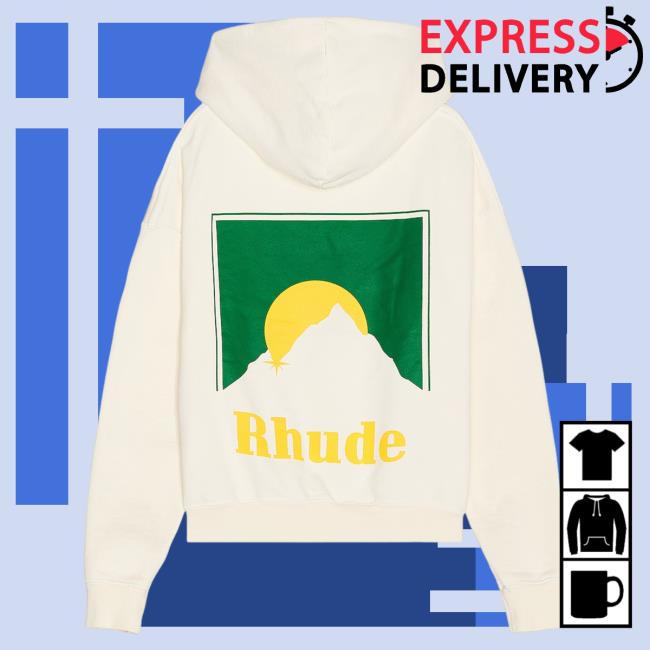 Official Fwrd Clothing Store Rhude Moonlight Hooded Sweatshirt