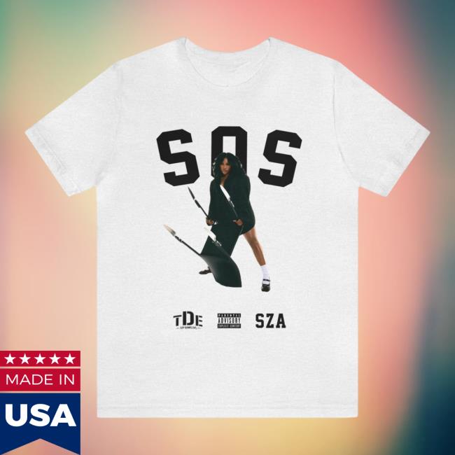 Sza Merchandise - New Sos North America Tour Dates T-Shirt