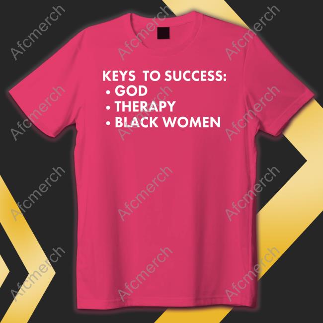 Keys To Success God Therapy Black Women Sweatshirt