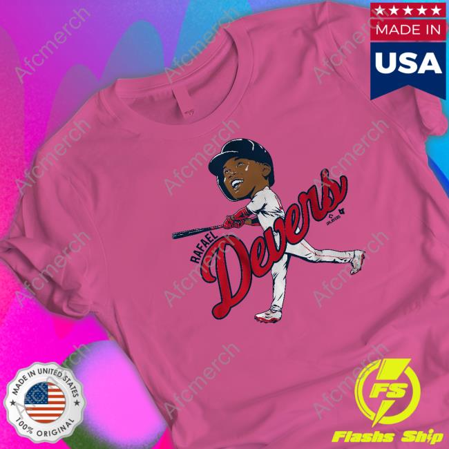 Official Breakingt Rafael Devers Caricature T Shirt