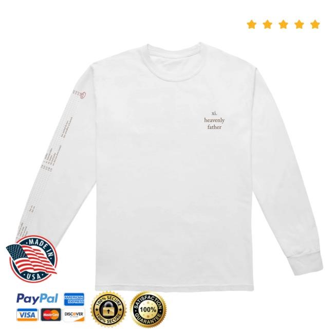 Heavenly Father Long Sleeve Shirt 2024
