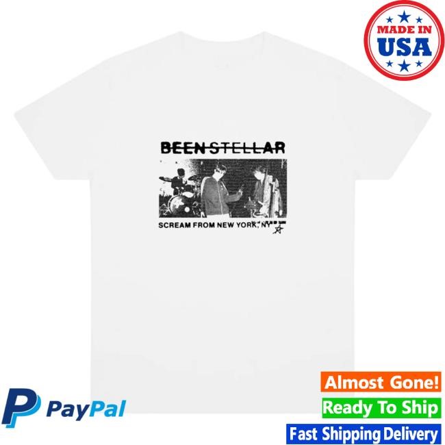 Official Been Stellar Merch Store Been Stellar White Tour New Shirt