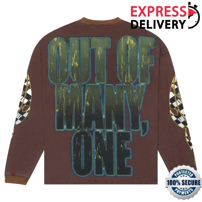 Official Godspeed New York Clothing Shop Long Sunset Drift Long Sleeve Tees (Bone)