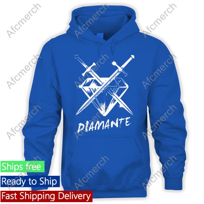 Diamante Merch Diamante Logo Hooded Sweatshirt Official Diamante Logo T Shirt
