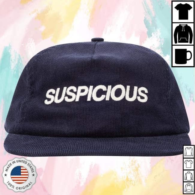 Corduroy Cap - Navy | Suspicious Antwerp Official Store