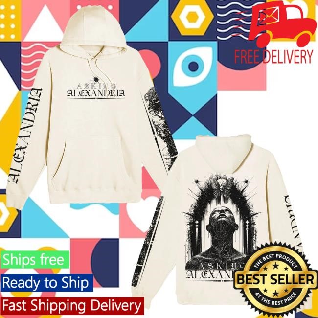 Official Asking Alexandria Merch Store Rise Up LS Hoodie Asking Alexandria Store