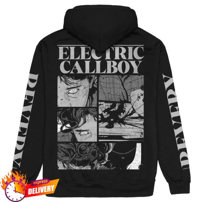 Electric Callboy Revery Paint Hooded Sweatshirt