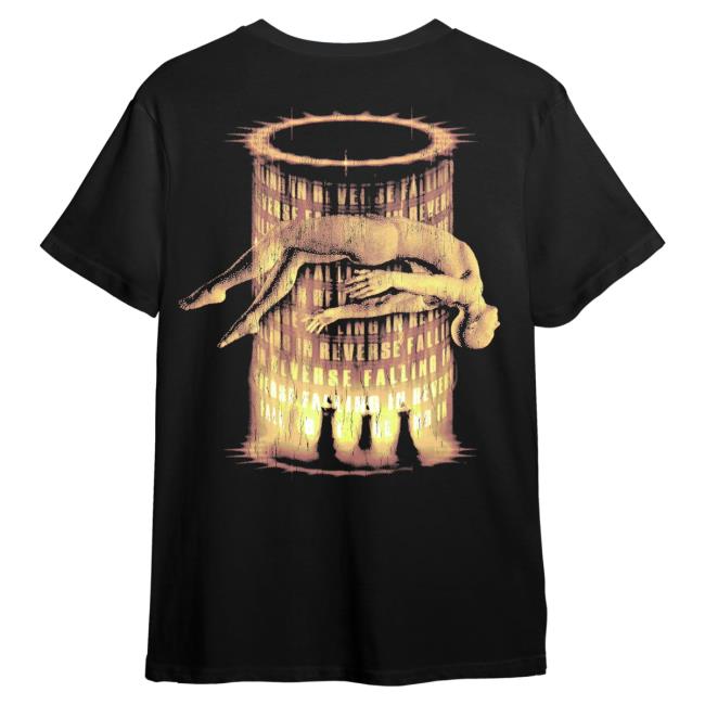 Official Falling In Reverse Merch Store Falling In Reverse Floating Popover Shirt FallingInReverse