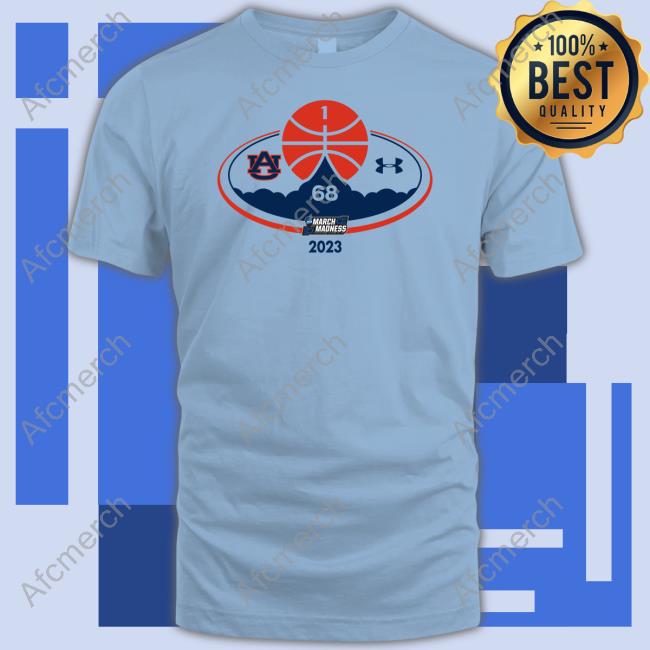 Auburn Tigers Under Armour 2023 Ncaa Men's Basketball March Madness Shirts
