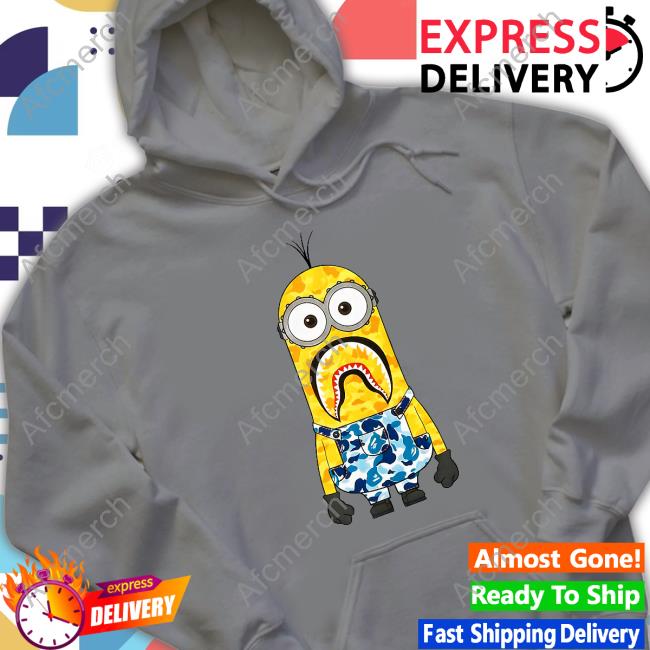 Official Georgenotfound Bape X Minions Shirt