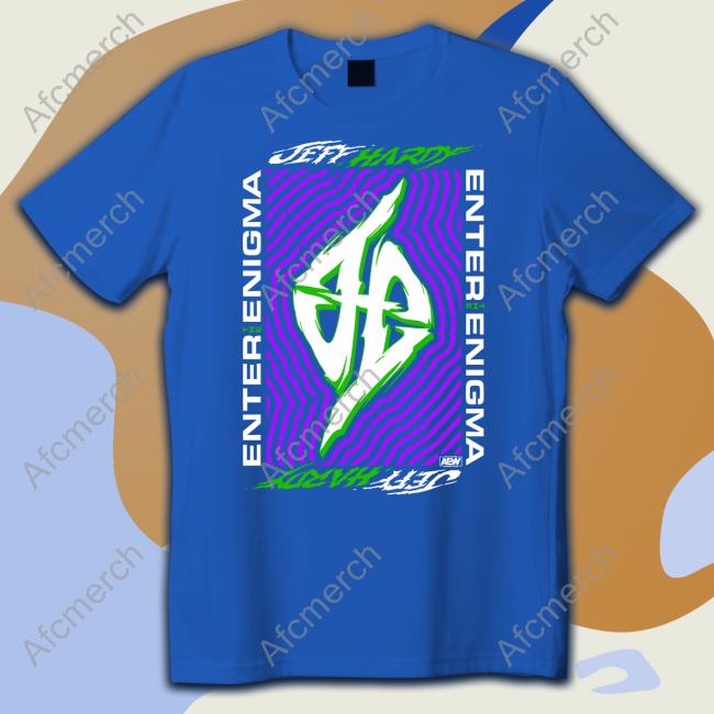 Official Jeff Hardy Enter The Enigma Tee AEW Shop All Elite Wrestling Jeff Hardy Enter The Enigma Cap