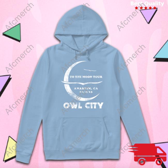To The Moon Tour Anaheim Hoodies