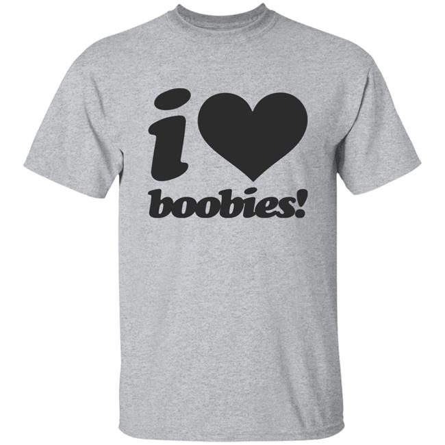 Rash I Love Boobies Shirt