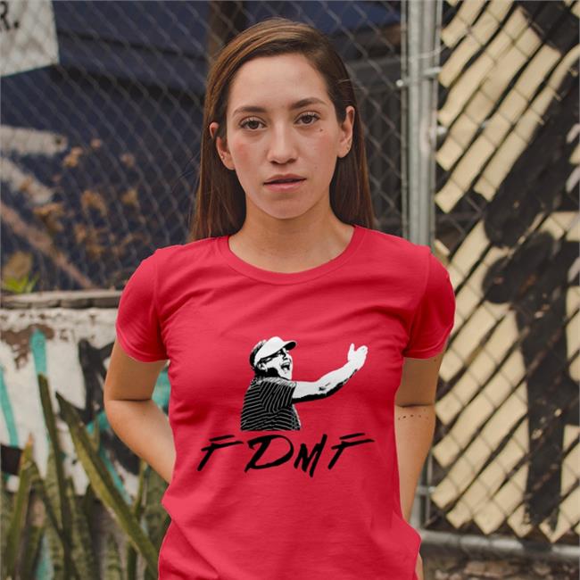 B-Rad G FDMF T Shirt Red David Andrew Jackson