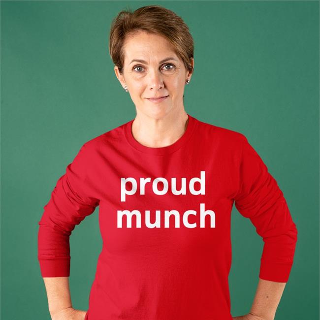 Hubert Industries Merch Proud Munch Tee Shirt Hubert Plant Emoji