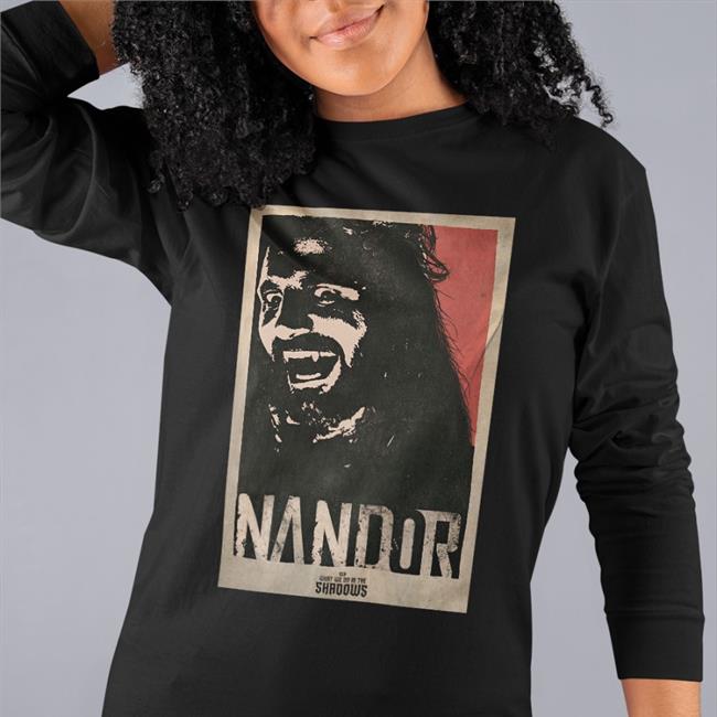 Fx Networks Nandor What We Do In The Shadows Long Sleeve T Shirt Nandor The Relentless