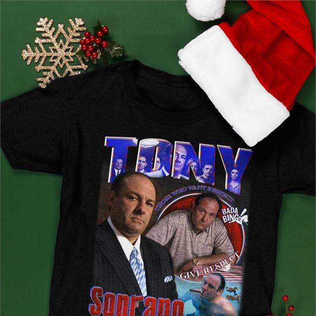 Tony Soprano Those Who Want Respect Give Respect Ofical Hoodies Black Sopranos Central OrangePeelbeef