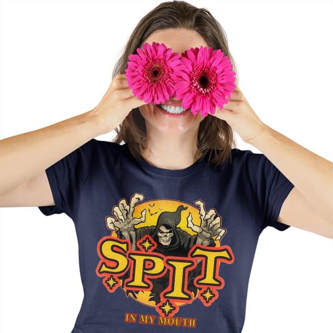 Spit In My Mouth Shirt Black