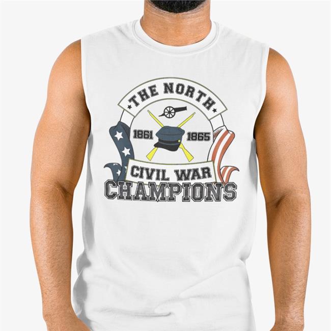 Ready Player One The North 1861 1865 Civil War Champions Edition Limited Tees White Socasiren2