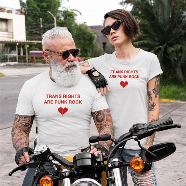 Tate Logan Trans Rights Are Punk Rock Sweatshirts