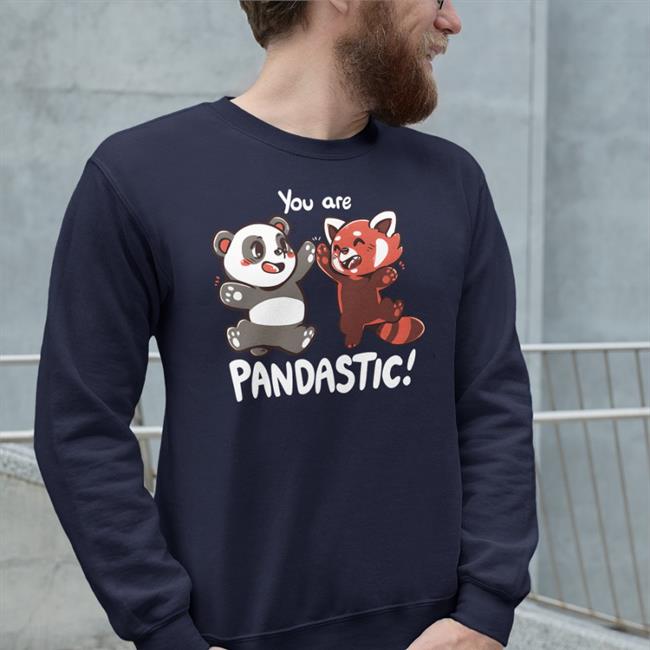 Qwertee Merch You Are Pandastic Shirt Qwertee Chocolate