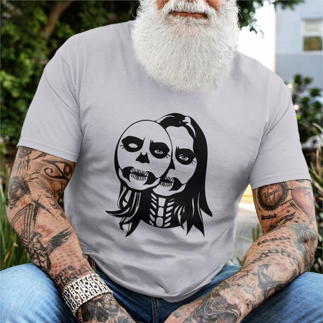 Lizzy Mcalpine Merch Skull Face Tee Lizzymcalpine