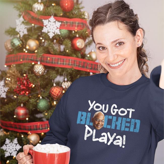 Prowrestlingtees Merch You Got Blocked Playa Hoodie Pwtees