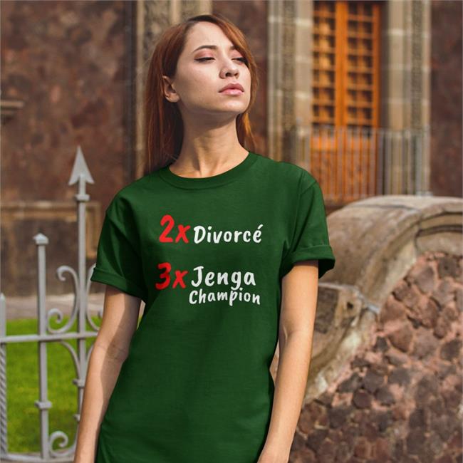 2X Divorce 3X Jenga Champion Shirt Shirts That Go Hard 2X Divorce 3X Jenga Champion Hoodie