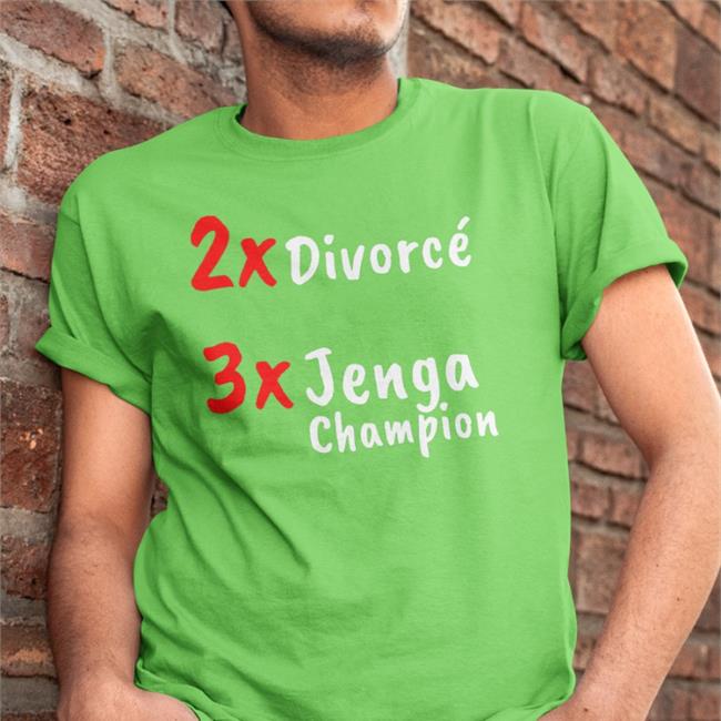 2X Divorce 3X Jenga Champion Shirt Shirts That Go Hard 2X Divorce 3X Jenga Champion Hoodie