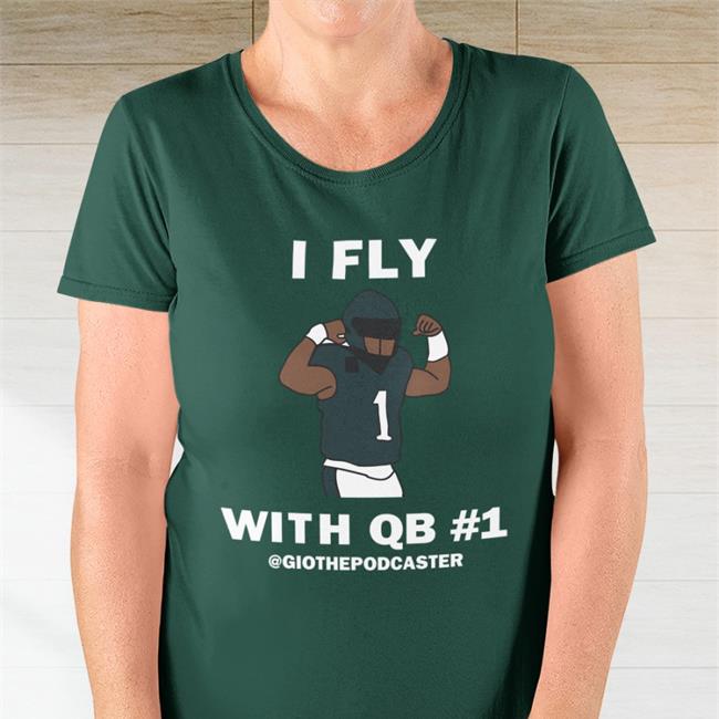 Bonfire Shop I Fly With Qb 1 Shirt The Giovanni Show Podcast