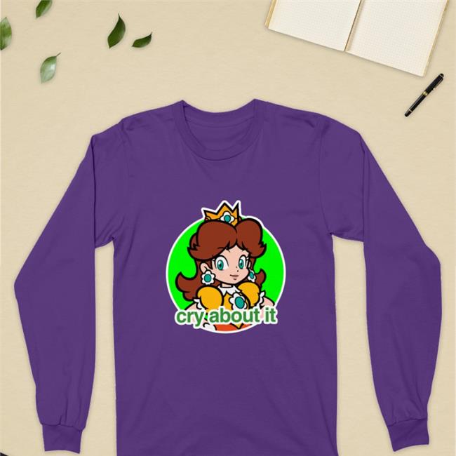 Princess Daisy Cry About It Edition Limited TShirts Rin Carin4u