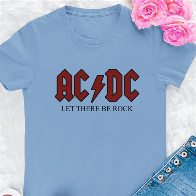 AC DC Let There Be Rock Tee Deadbutterflii
