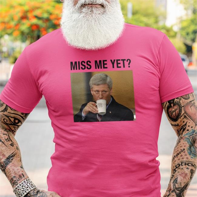 Canada Proud Store Stephen Harper Miss Me Yet Hooded Sweatshirt