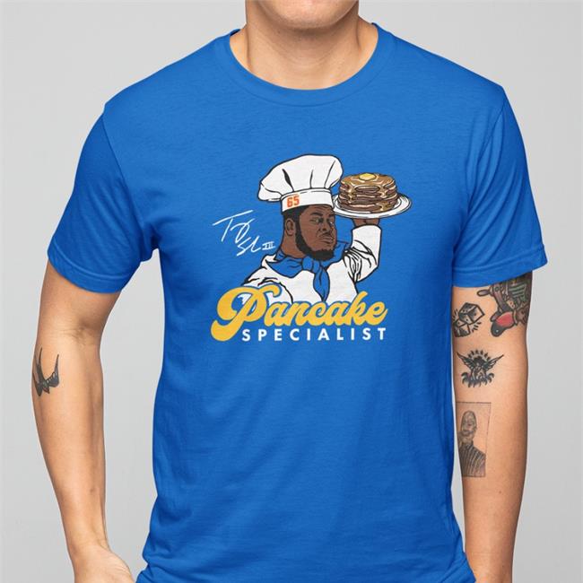 Charlie Hustle Merch Trey Smith Pancake Specialist T-Shirt