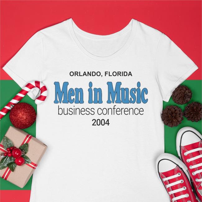 Bennydrama7 Orlando Florida Men In Music Business Conference 2004 T Shirt Benito Skinner