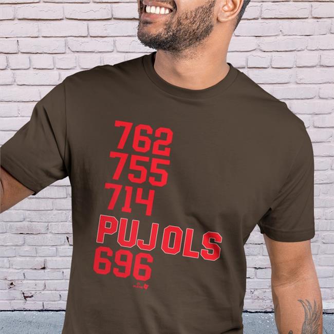 762 755 714 Pujols 696 Hoodie Karan