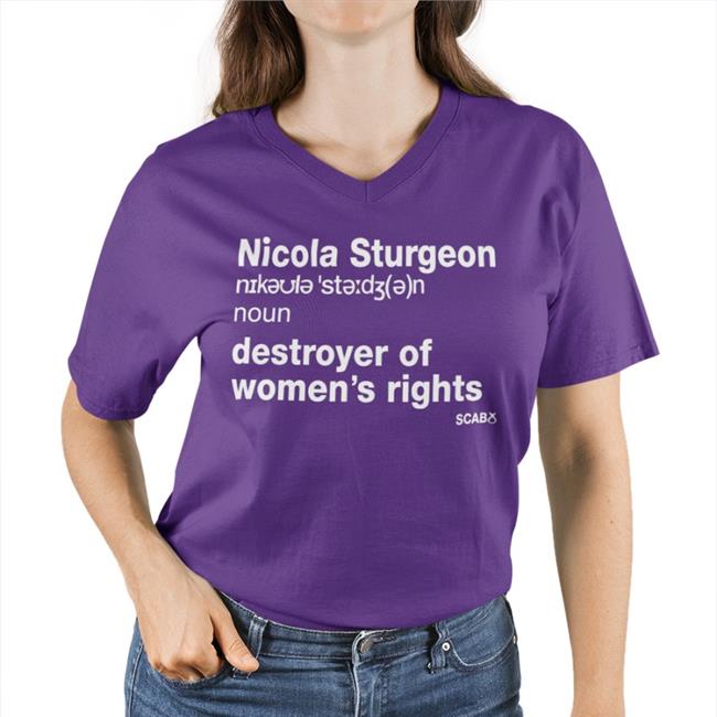 Nicola Sturgeon Destroyer Of Women’s Rights Sweatshirt Jk Rowling