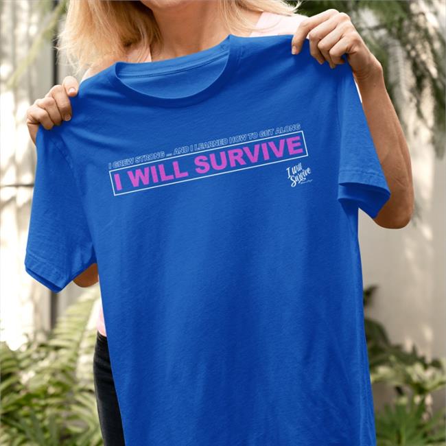Gloria Gaynor Merch Store I Grew Strong And I Learned How To Get Along I Will Survive Hat