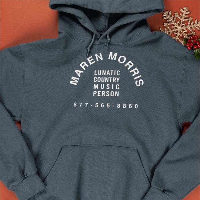 Maren Morris Shop Merch Maren Morris Lunatic Country Music Person Tee Shirt Brian Mansfield