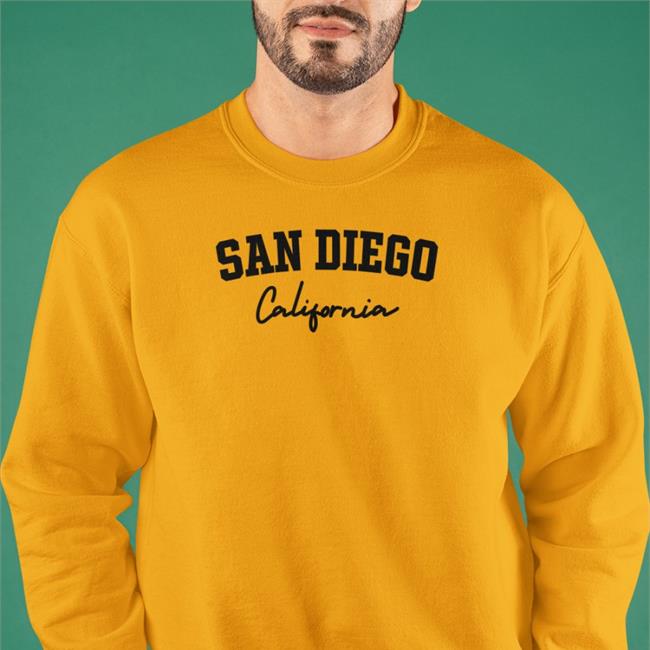 San Diego California Crewneck Sweatshirt