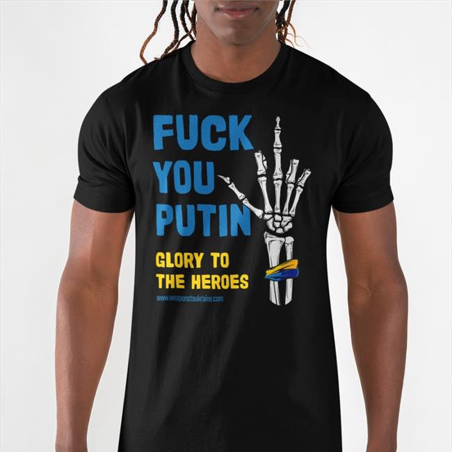 Jana Cernochova Fuck You Putin Glory To The Heroes Shirts