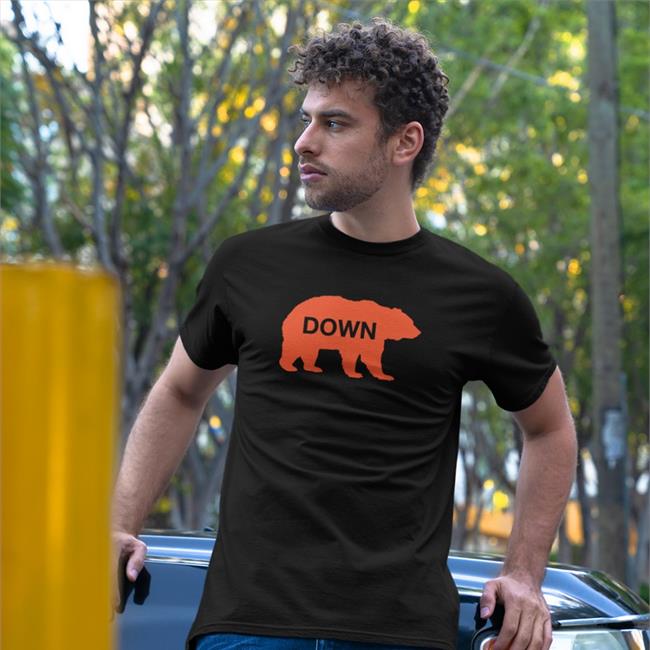 Obvious Shirts Shop Da Bear Down Hooded Sweatshirt