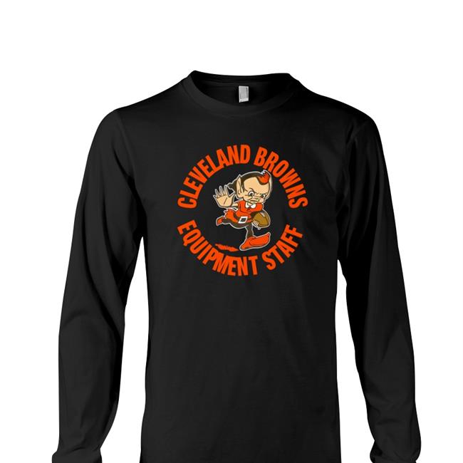 Cleveland Browns Equipment Staff Long Sleeve Tee
