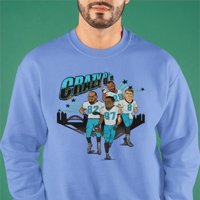 Mia O'brien Crazy 8’s Crewneck