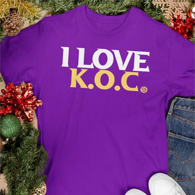 I Love Koc 10K Shirts Violet 10000 Takes 10K Takes