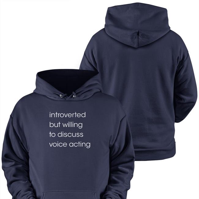 June Yoon Introverted But Willing To Discuss Voice Acting Long Sleeve T Shirt Streamelements Merch