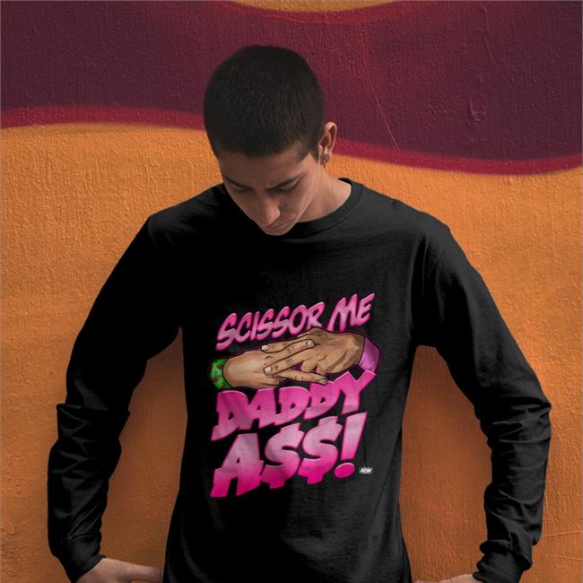 All Elite Wrestling The Acclaimed Scissor Me Daddy Ass T Shirt Anthony Bowens