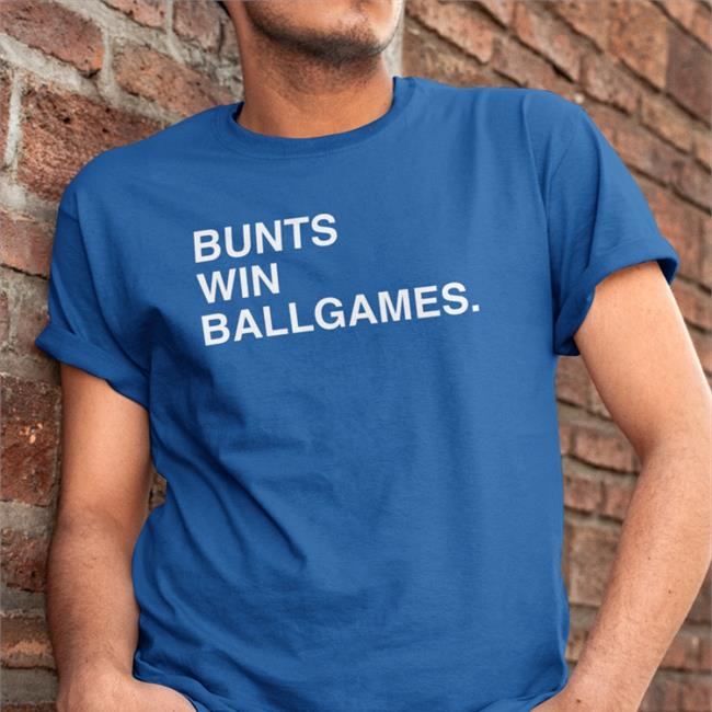 Bunts Win Ballgames Hooded Sweatshirt