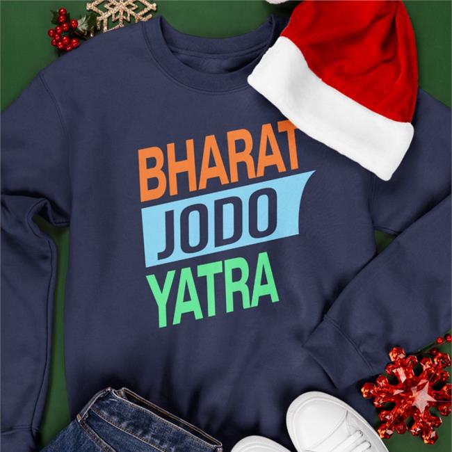 Thispodcastguy Bharat Jodo Yatra Tee Black Ashok Kashmir